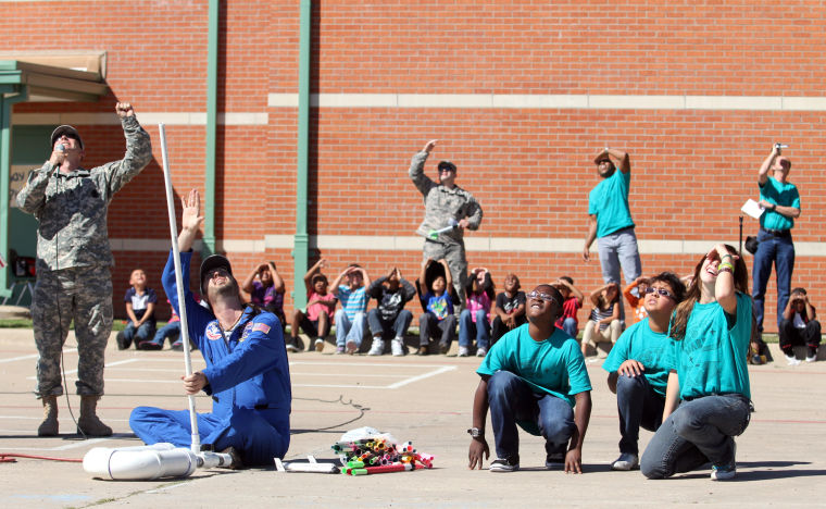 West Ward Elementary School Rocket Launch